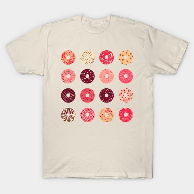 Delicious donuts T-Shirt by Mimie20